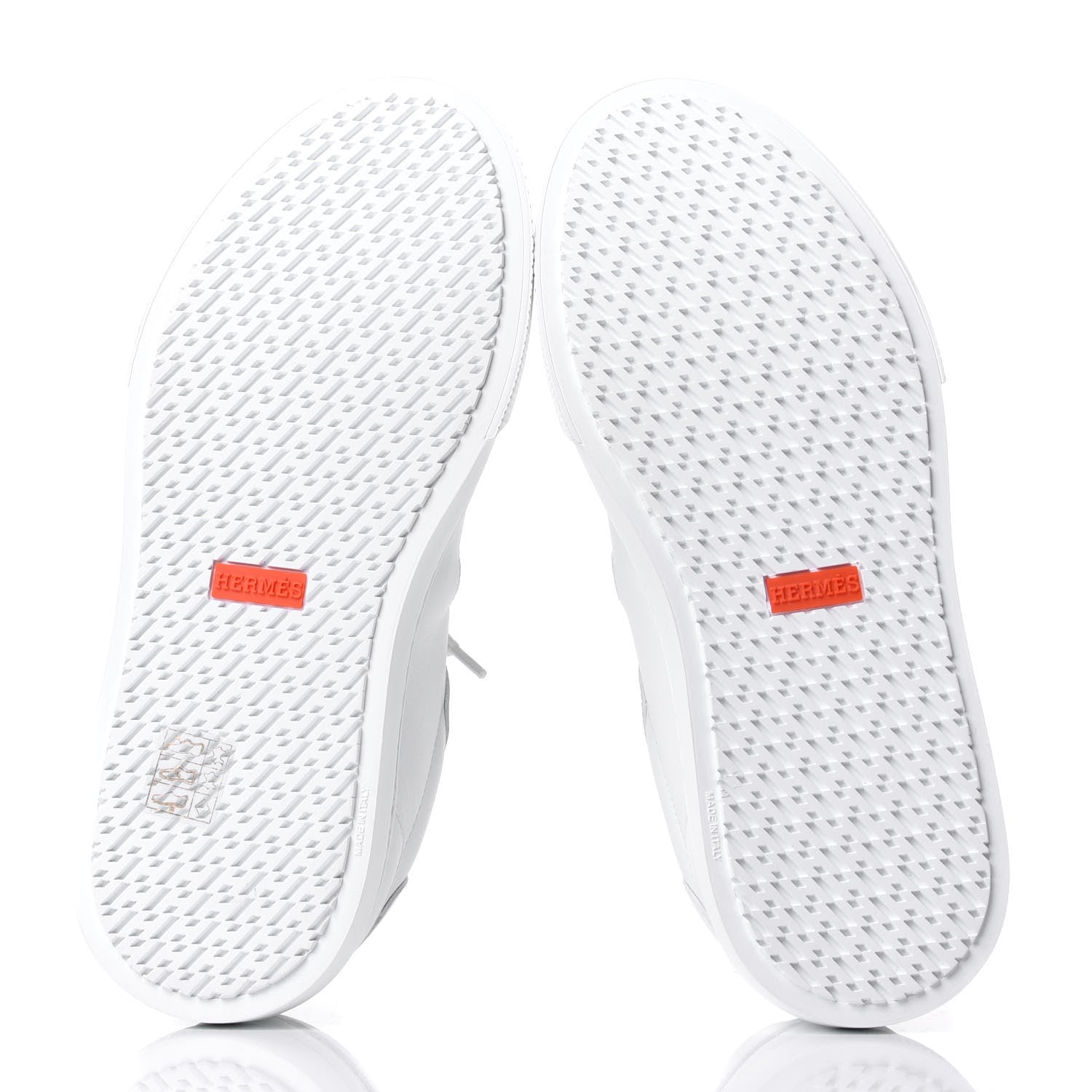 Hermes Calfskin Day Sneakers 37 White 7 of 11