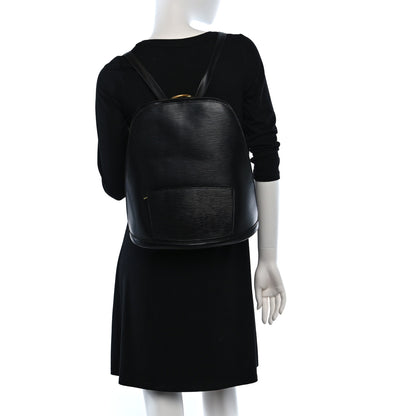 Louis Vuitton Epi Gobelins Backpack Black 2 of 11