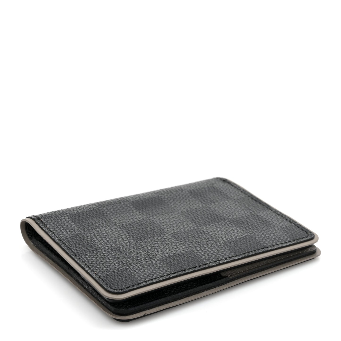 Damier Graphite Pocket Organizer Taupe