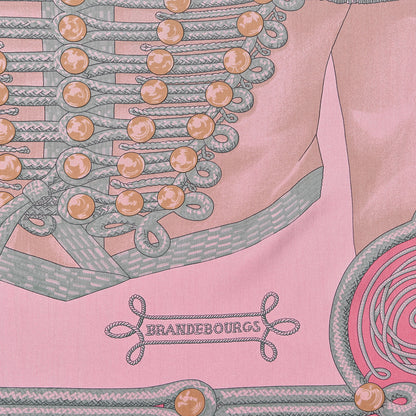 Hermes Silk Dip Dyed Brandebourgs Scarf 90 3 of 7