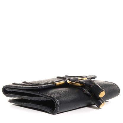 Chloe Calfskin Marcie Square Wallet Black 6 of 9