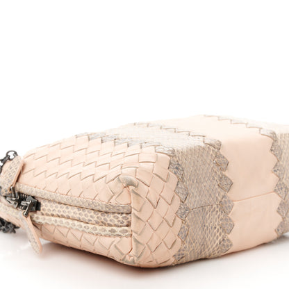 Bottega Veneta Nappa Intrecciato Ayers Crossbody Pillow Messenger Flamingo 11 of 14