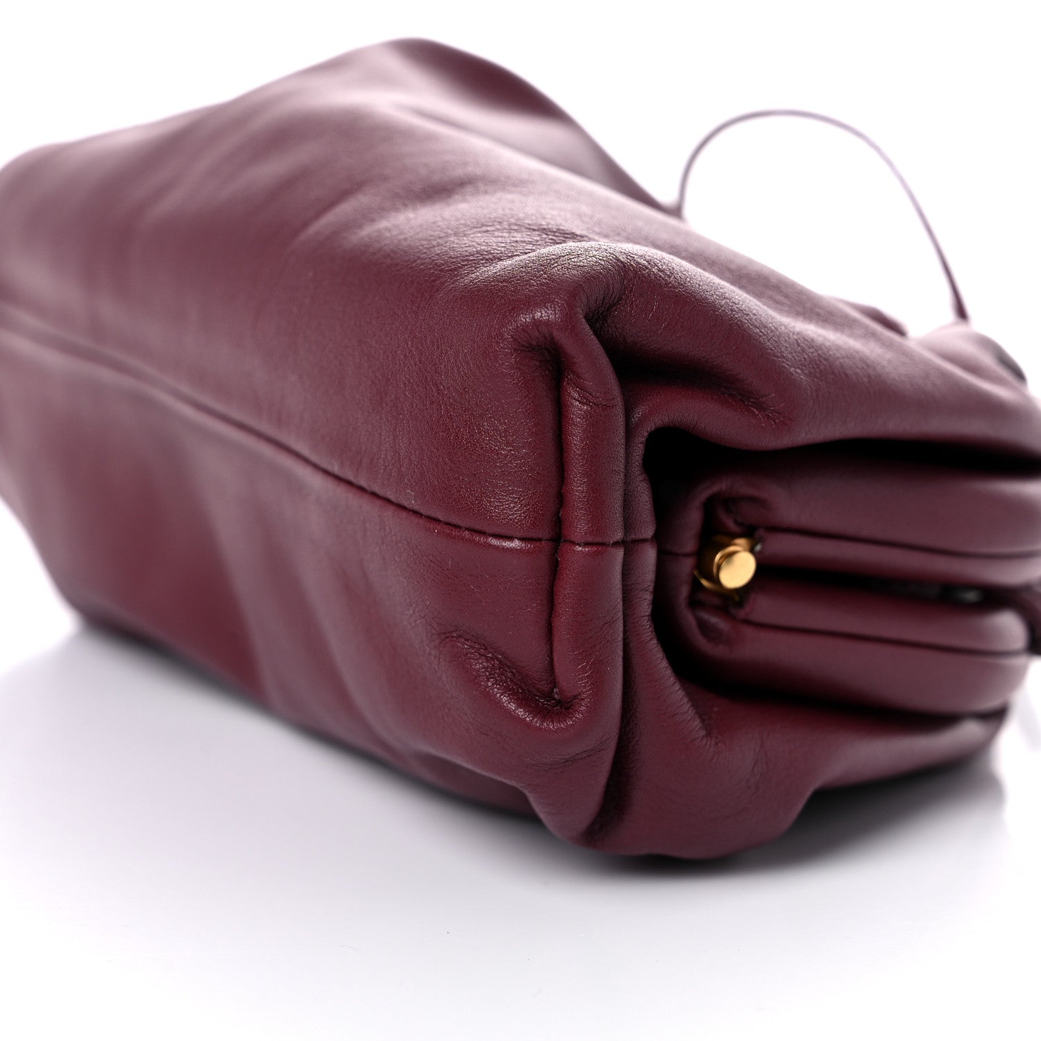 Bottega Veneta Butter Calfskin The Mini Pouch Bordeaux 8 of 10