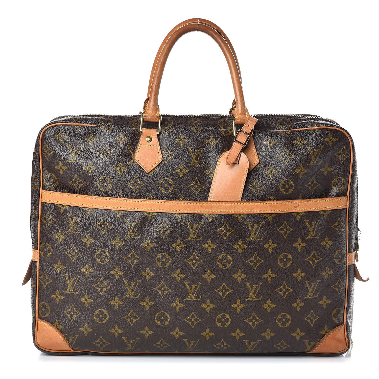 Louis Vuitton Monogram Porte-Documents Voyage Briefcase 2 Compartments 1 of 18