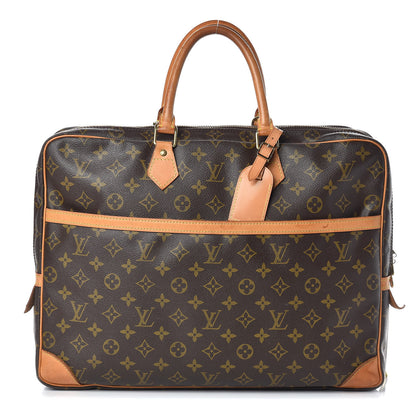 Louis Vuitton Monogram Porte-Documents Voyage Briefcase 2 Compartments 1 of 18