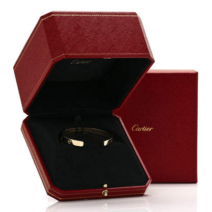 Cartier 18K Yellow Gold LOVE Cuff Bracelet 17 4 of 4