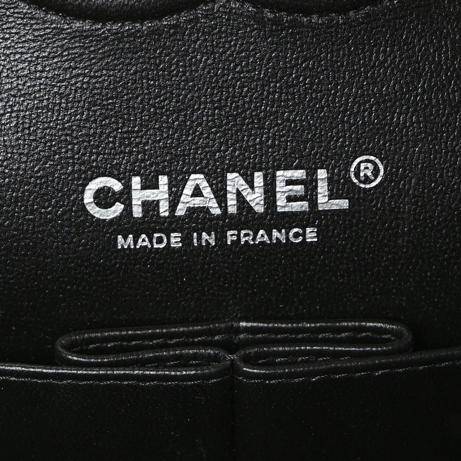 Chanel Calfskin Quilted Ombre Medium Double Flap Black 6 of 9