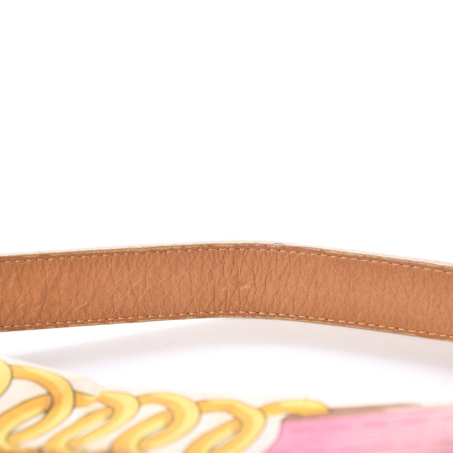 Satin Print Saddle Bag Multicolor