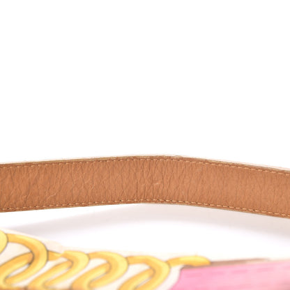 Christian Dior Satin Print Saddle Bag Multicolor 18 of 20