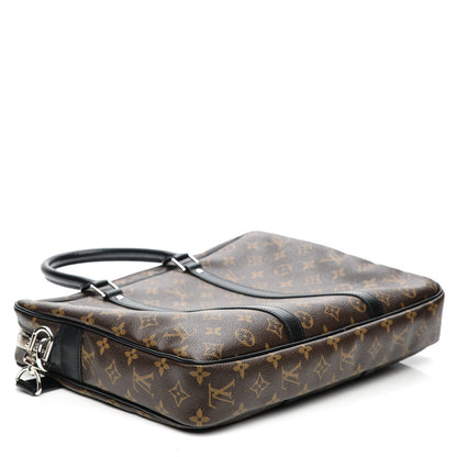 Louis Vuitton Monogram Macassar Porte-Documents Voyage PM 7 of 7
