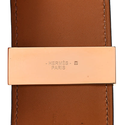 Hermes Shiny Alligator Collier de Chien CDC Bracelet T2 Black 6 of 10