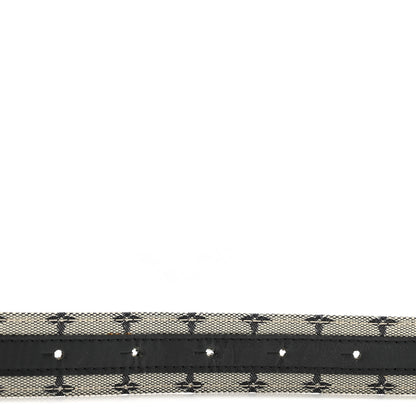 Louis Vuitton Mini Lin Belt 85 34 Blue 3 of 6