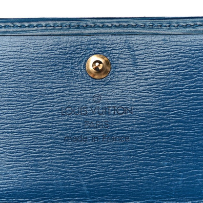 Louis Vuitton Epi Elise Wallet Myrtille 6 of 19