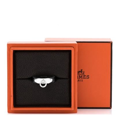 Hermes Sterling Silver PM Collier De Chien Ring 59 8.75 5 of 5