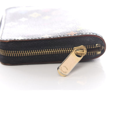 Louis Vuitton Monogram Multicolor Zippy Coin Purse Black 7 of 8