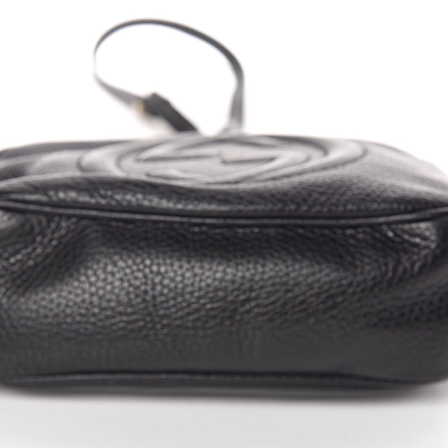 Gucci Pebbled Calfskin Small Soho Disco Bag Black 12 of 12