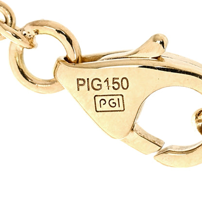 Cartier 18K Yellow Gold Interlocking LOVE Bracelet 4 of 5