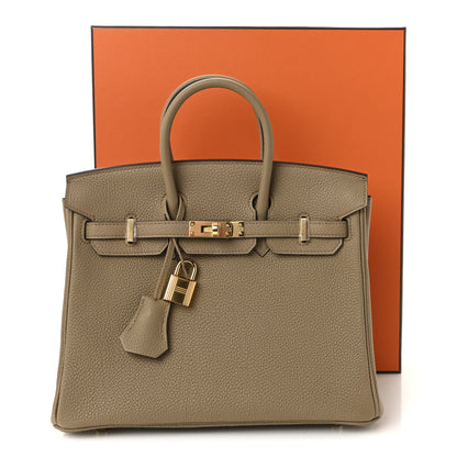 Hermes Togo Birkin 25 Beige Marfa 21 of 21