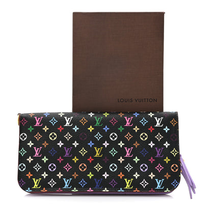Louis Vuitton Monogram Multicolor Insolite Wallet Black Violet 12 of 12