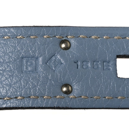 Hermes Togo Birkin 35 Bleu Lin 7 of 10