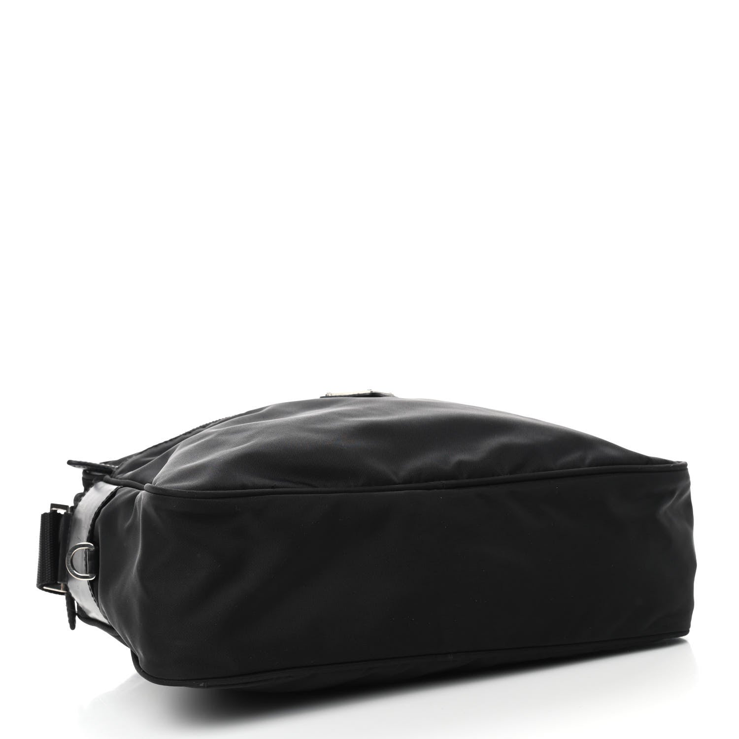 Prada Nylon Tessuto Messenger Bag Black 4 of 9