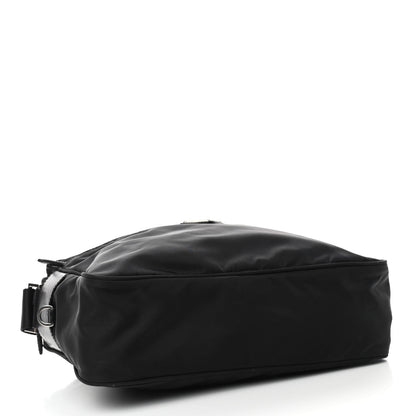 Prada Nylon Tessuto Messenger Bag Black 4 of 9