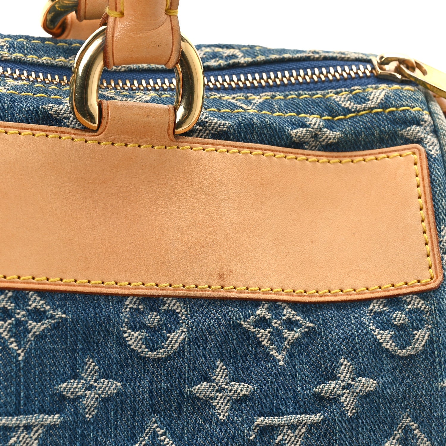 Louis Vuitton Monogram Denim Neo Speedy Blue 9 of 9