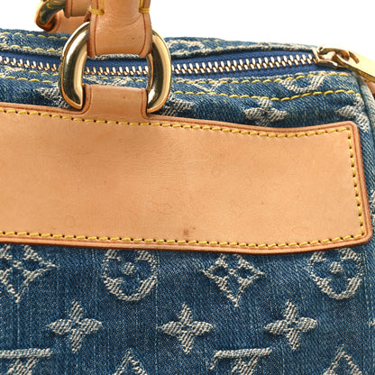Louis Vuitton Monogram Denim Neo Speedy Blue 9 of 9