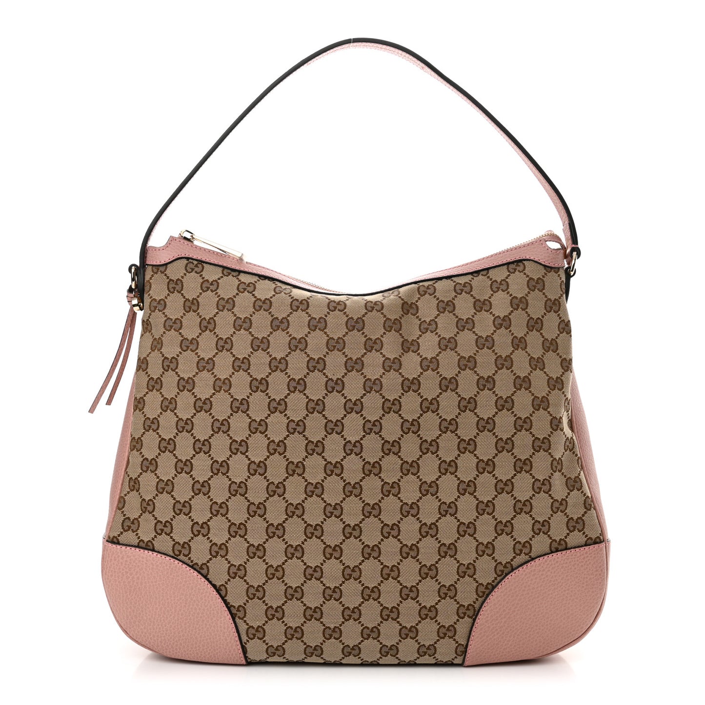 GG Monogram Large Margaux Hobo Beige Soft Pink