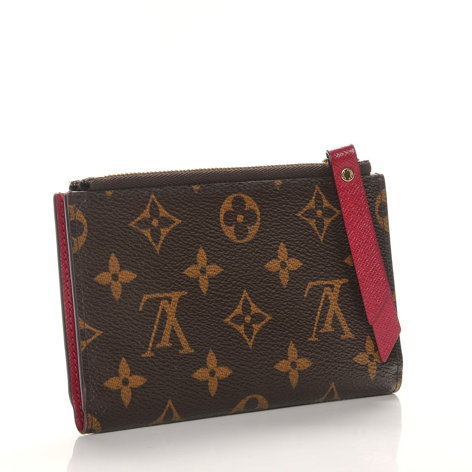 Louis Vuitton Monogram Adele Compact Wallet Fuchsia 3 of 7