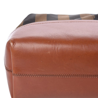 Fendi Pequin Cuoio Vegetale 2Bag Tobacco Cuoio Miele Vacchetta 12 of 17