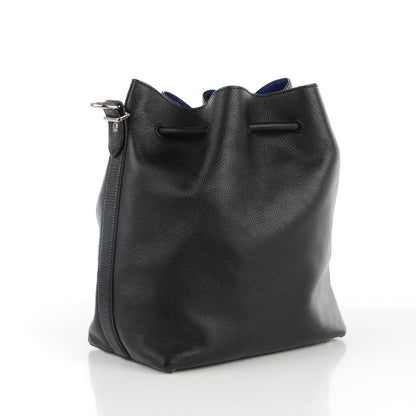 Proenza Schouler Calfskin Buffalo Medium Bucket Bag Black 4 of 7