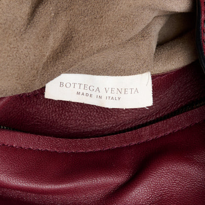 Bottega Veneta Nappa Intrecciato Medium Loop Dark Red 8 of 13