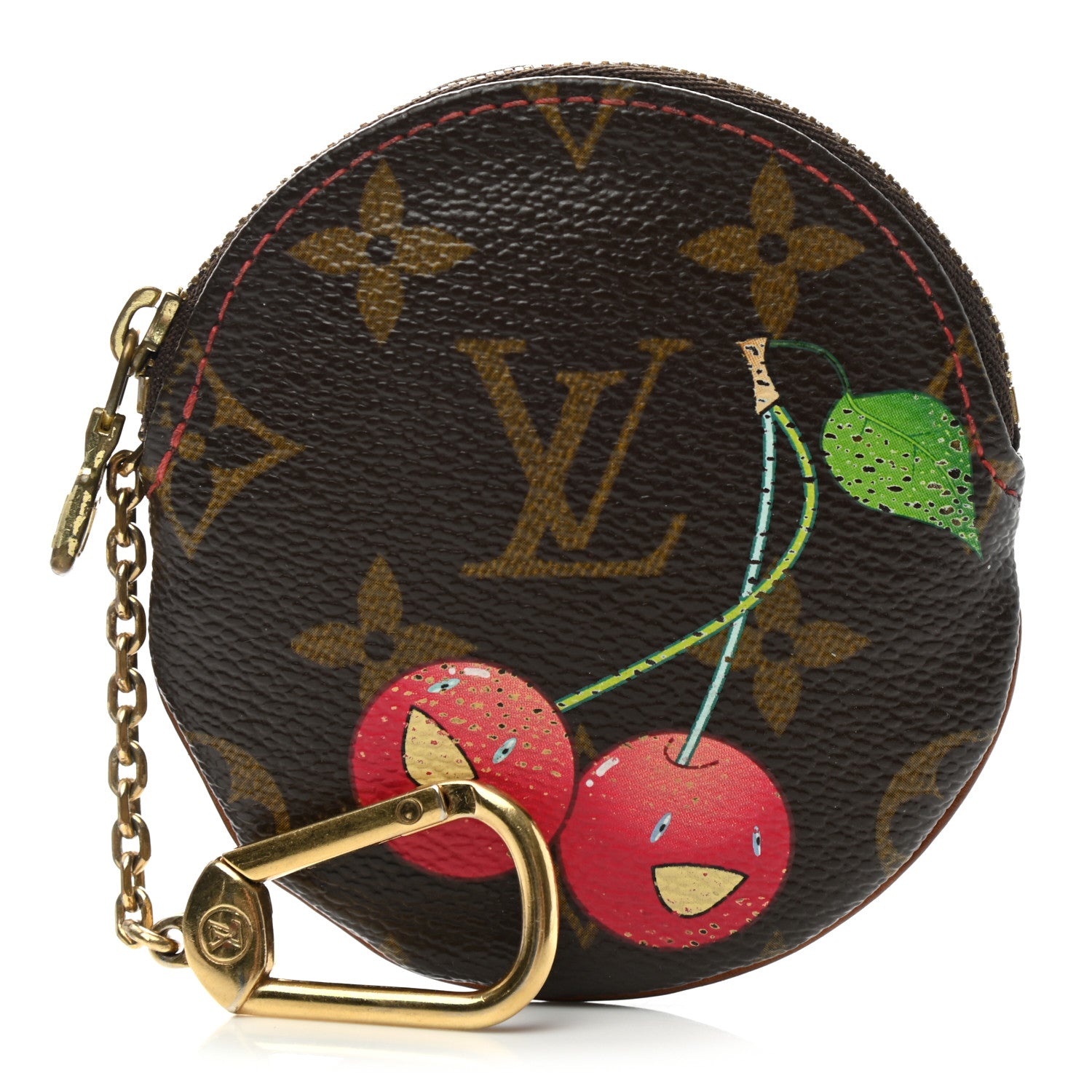 Louis Vuitton Monogram Cerises Round Coin Purse 1 of 10