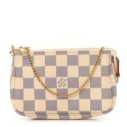 Louis Vuitton Damier Azur Mini Pochette Accessories 1 of 7