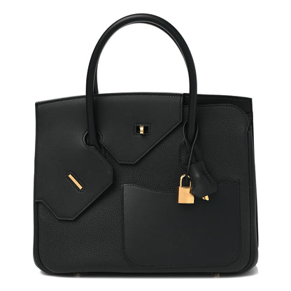 Hermes Togo Swift Birkin En Desordre Sellier 30 Black 1 of 9