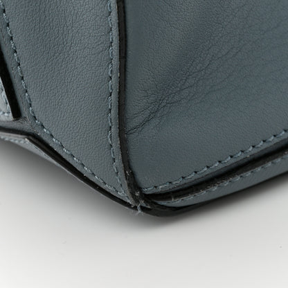 Loewe Calfskin Small Puzzle Bag Stone Blue 12 of 14