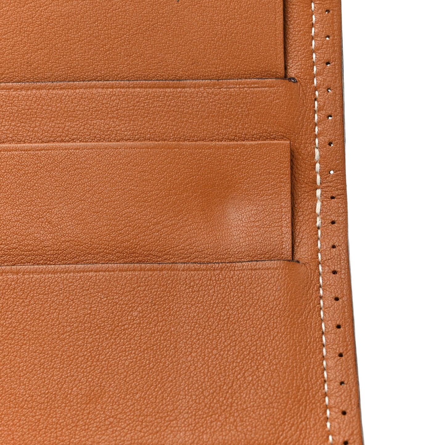 Swift Perforated Billfold Wallet Gold