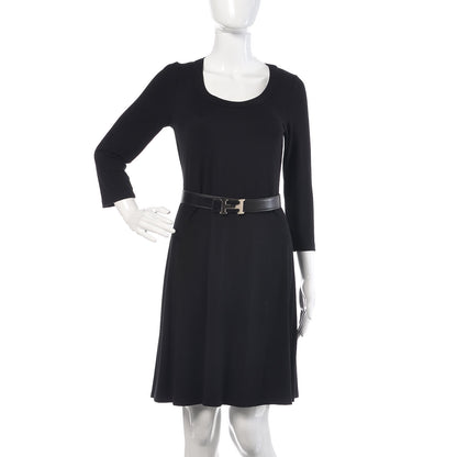 Hermes Box Epsom 32mm H Belt 70 Black Gold 2 of 8