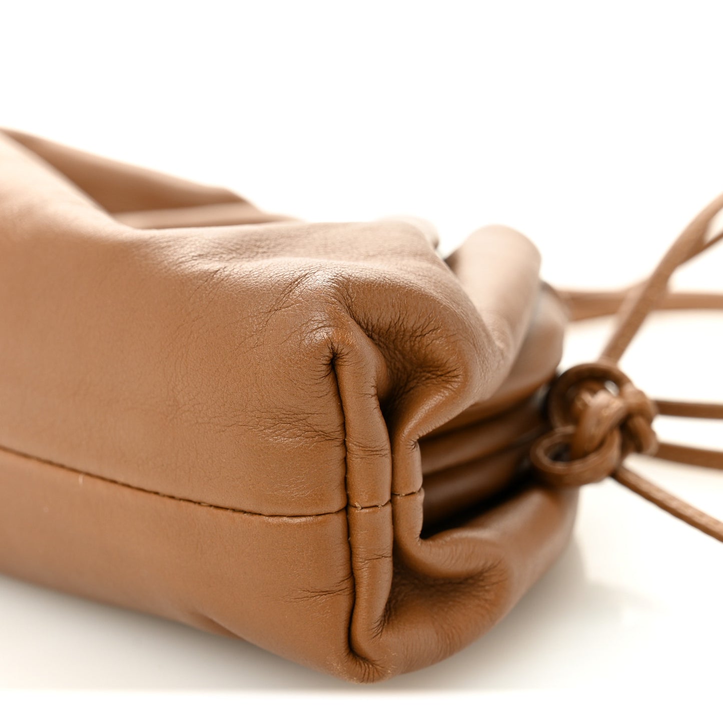 Butter Calfskin The Mini Pouch Teak