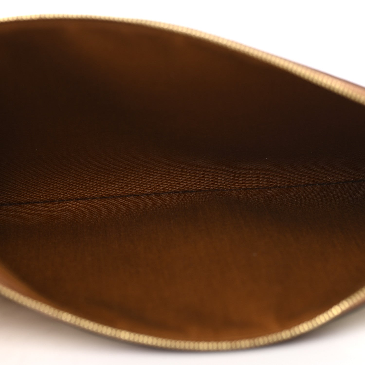 Celine Triomphe Canvas Lambskin Small Pouch White 5 of 7