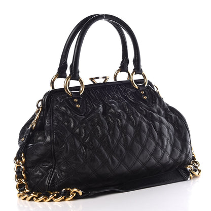 Marc Jacobs Calfskin Quilted Stam Black 4 of 11