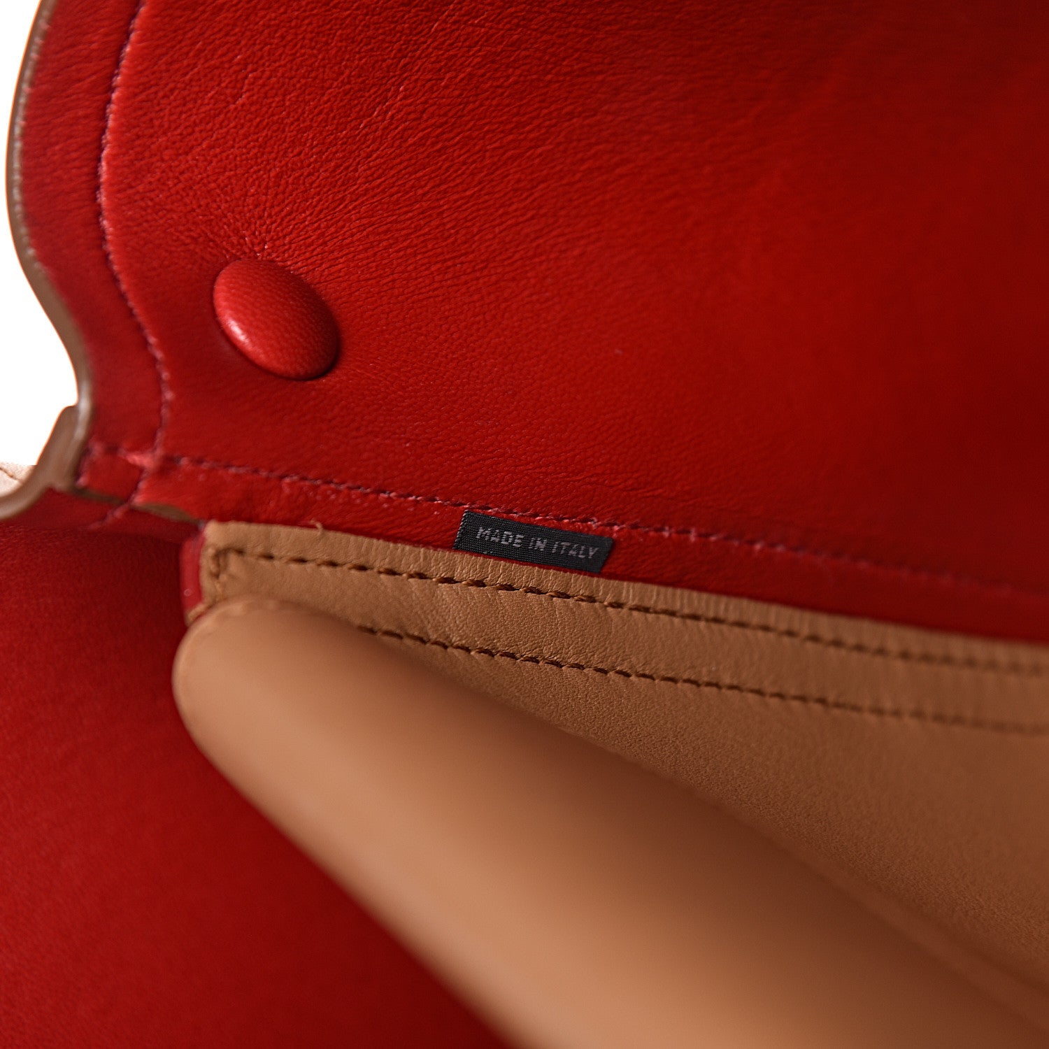 Prada City Calfskin Large Double Bag Caramel Fuoco 7 of 14