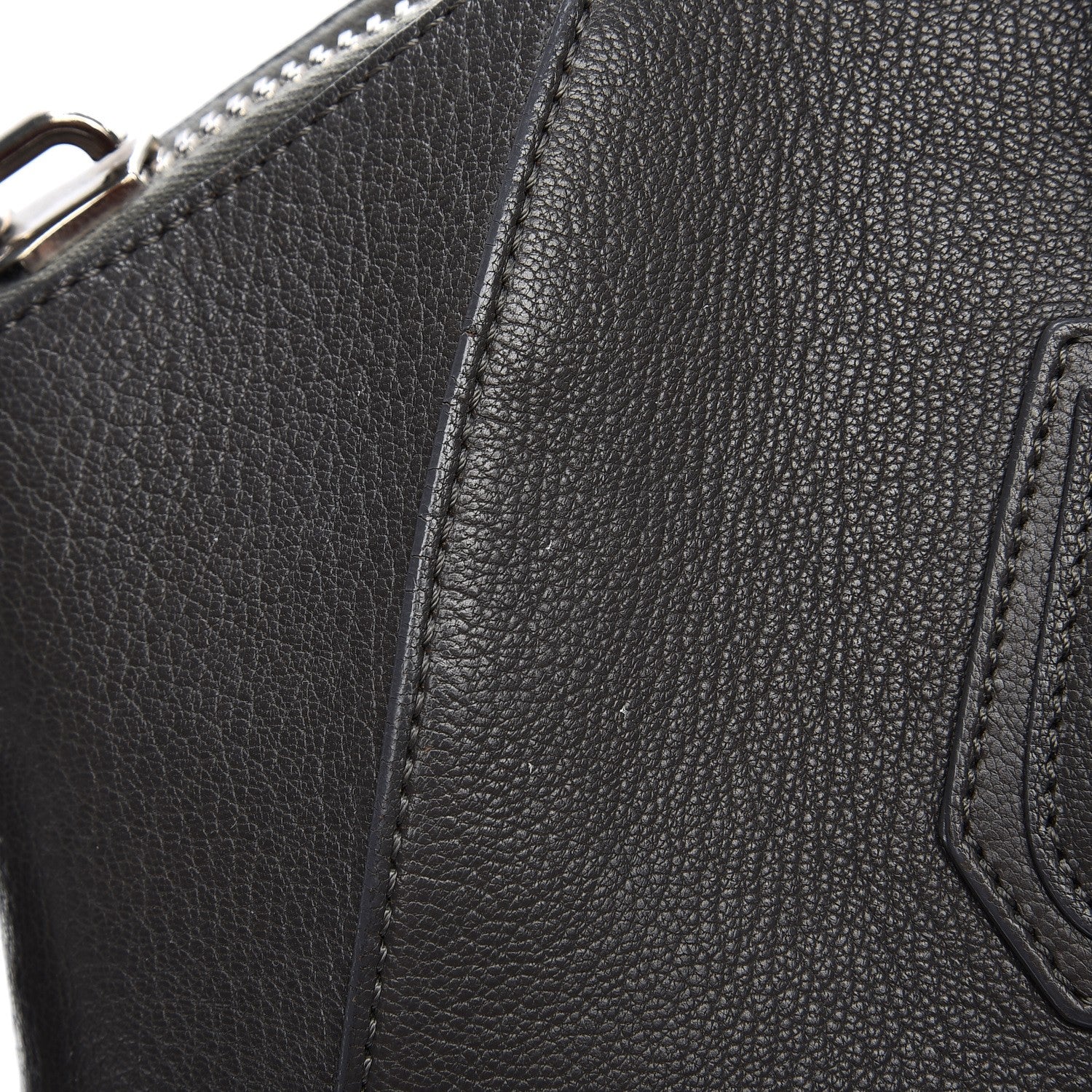 Givenchy Sugar Goatskin Medium Antigona Grey 9 of 28