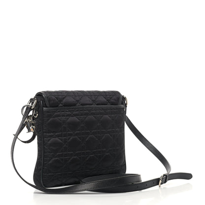 Christian Dior Nylon Cannage Charming Lock Bag Black 3 of 16
