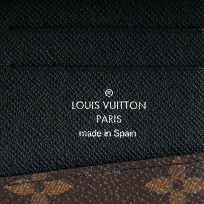 Louis Vuitton Monogram Macassar Vertical Zippy Wallet 6 of 7