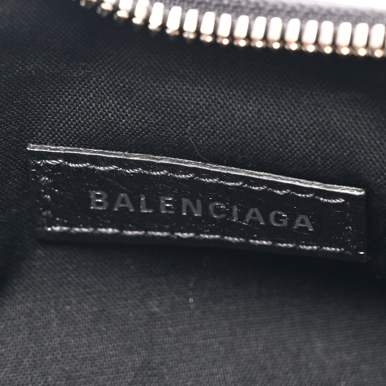 Balenciaga Metallic Calfskin Crocodile Embossed Crystal Le Cagole Shoulder Bag XS Gunmetal 7 of 11