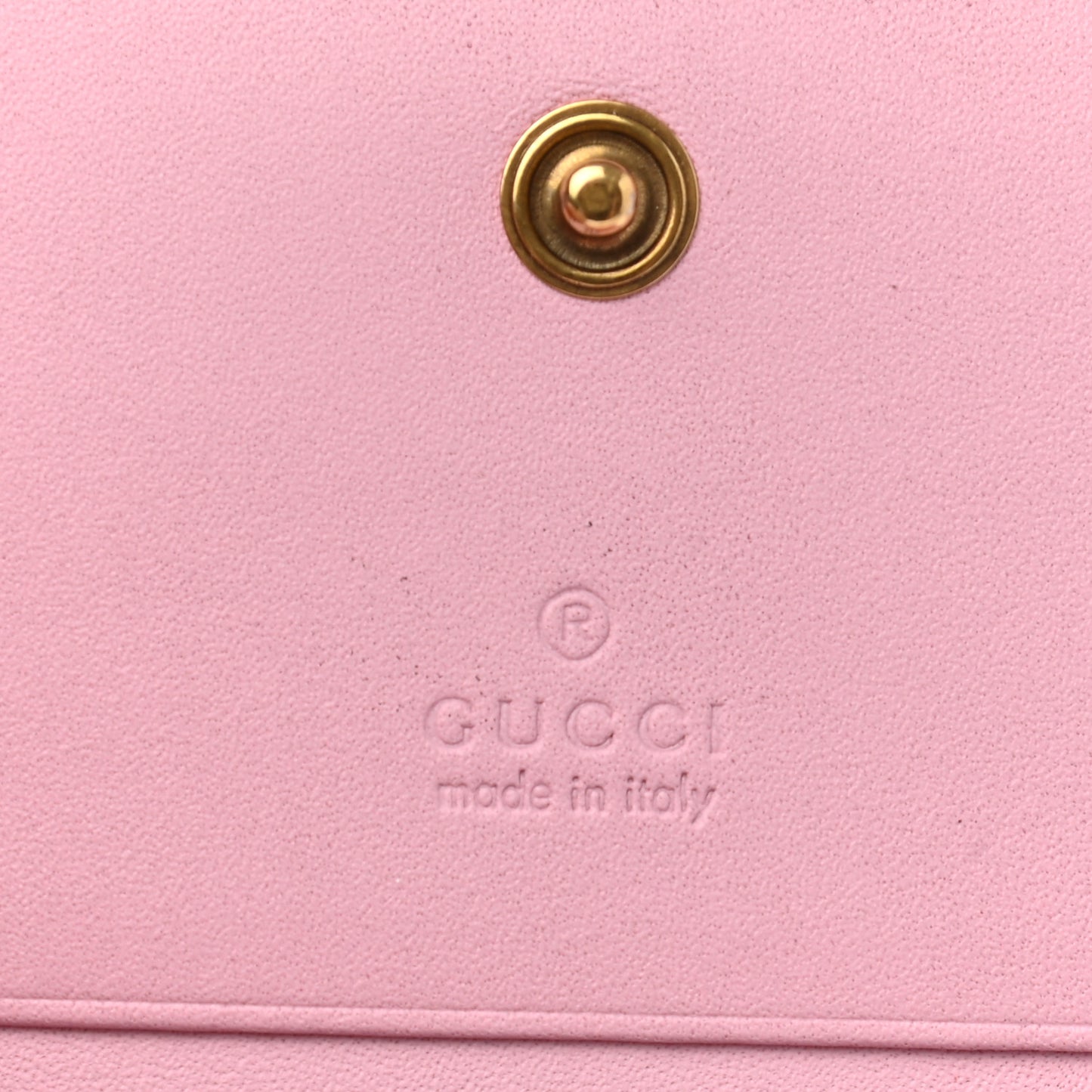 GG Supreme Monogram Strawberry Card Case