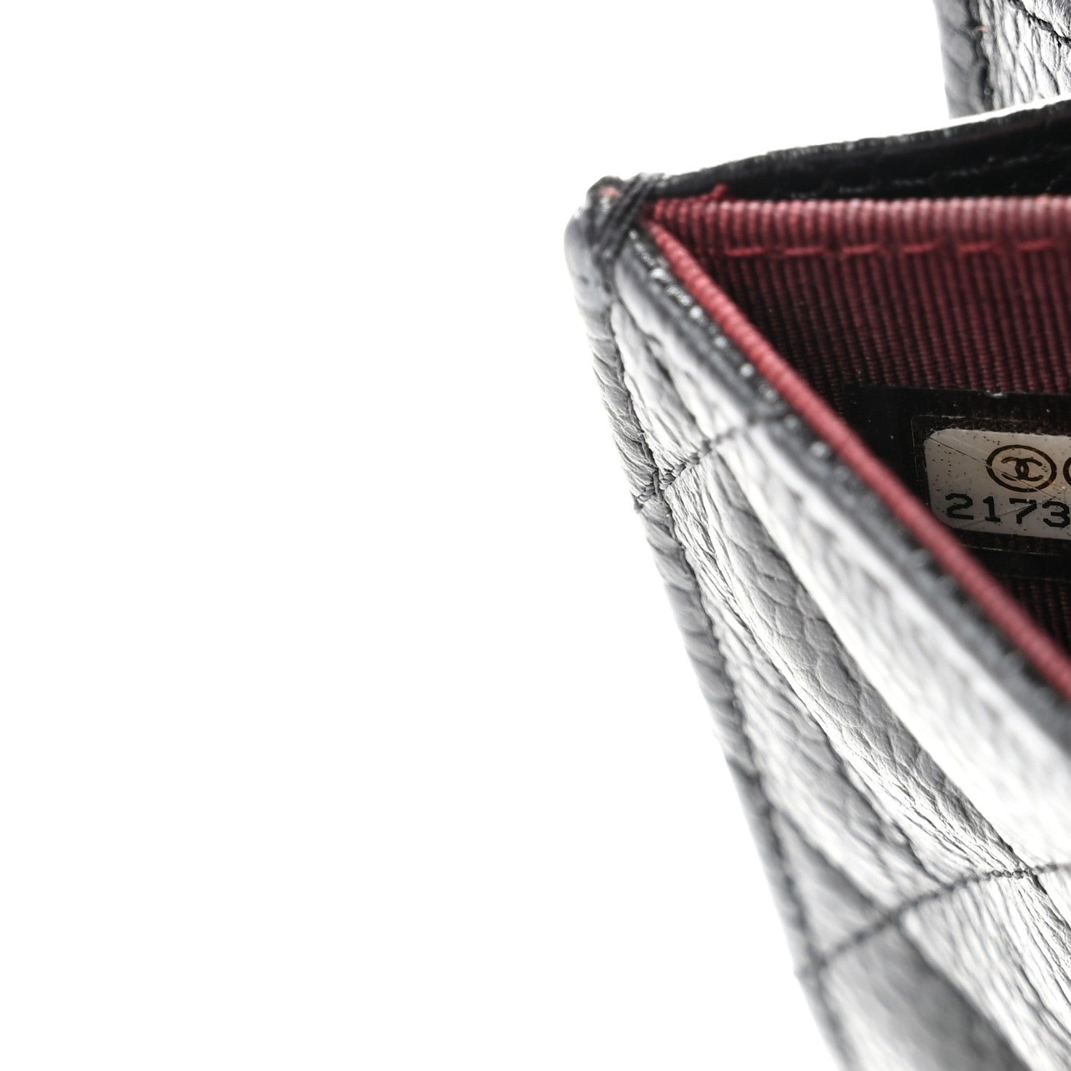 Chanel Caviar Quilted Flap Card Holder Wallet Black 8 of 8