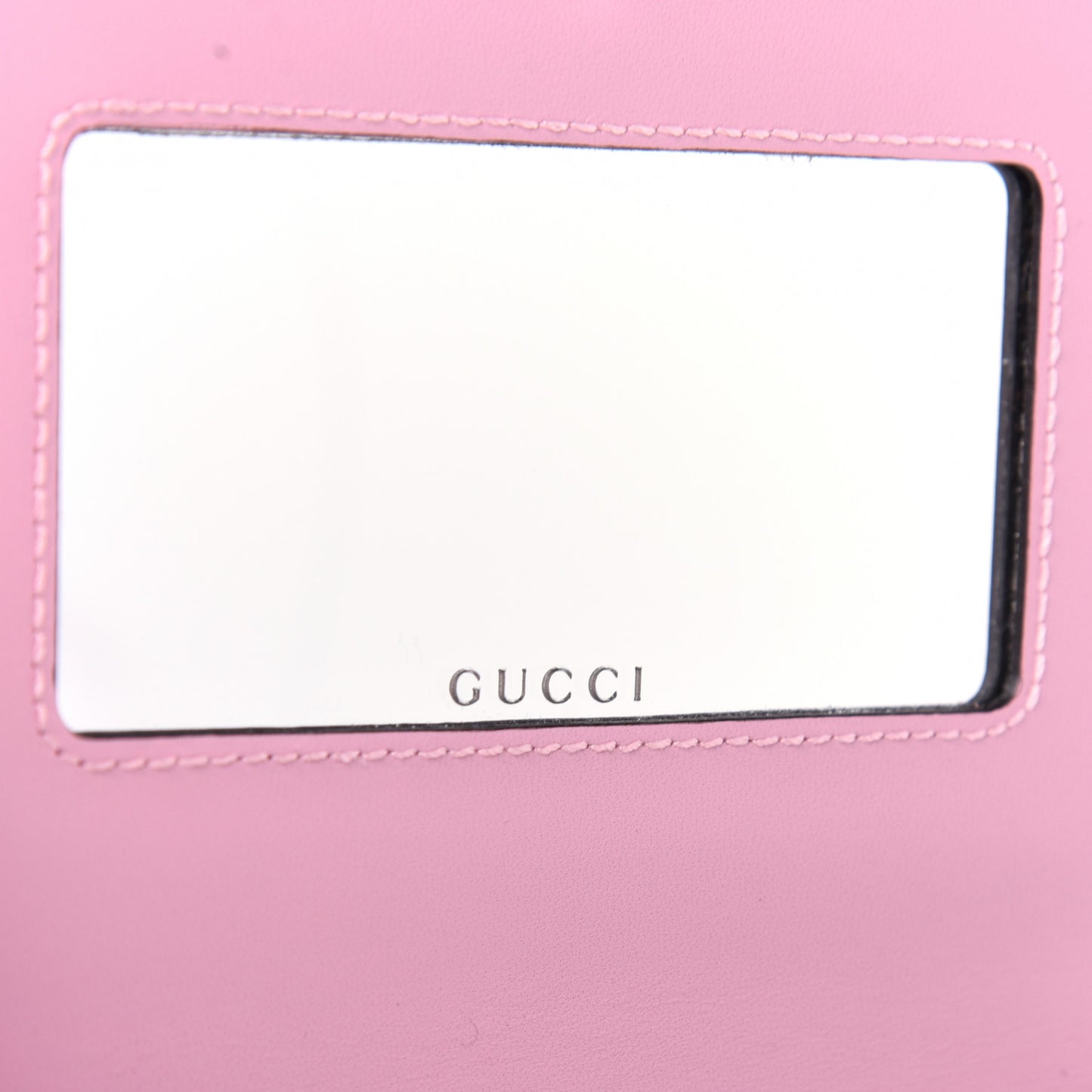 GG Supreme Monogram Strawberry Chain Wallet